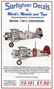 Boeing F4B-3 Conversion (3) #SFA72131