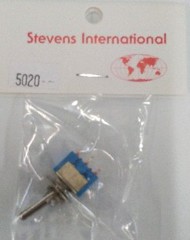  Stevens  NoScale Micro Off-On Single-Pole Toggle Switch (up to 14v) STV5020