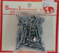 Track Screws Phillips Head for Lionel FasTrack (approx. 100/cd) #STVP12