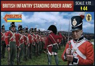  Strelets Models  1/72 British Infantry Standing Order Arm Napoleonic STL20172