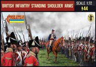 British Infantry Standing Shoulder Arms Napoleonic #STL20272