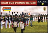  Strelets Models  1/72 Russian Infantry Standing Order Arms Napoleonic STL21772