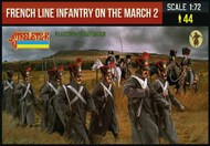 French Line Infantry on the March 2 Napoleonic #STL22072