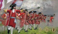  Strelets Models  1/72 British Infantry in Attack 1701-1714 Spanish Succession War STL23172