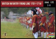  Strelets Models  1/72 British Infantry Firing Line 1701-1714 Spanish Succession War STL23272