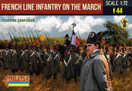 French Line Infantry on the March 1 (Flanking Companies) Napoleonic #STL72173