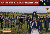  Strelets Models  1/72 Prussian Infantry Standing Shoulder Arms Napoleonic STL72180