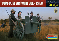  Strelets Models  1/72 Pom-Pom Gun with Boer Crew STL72188