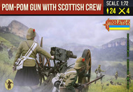  Strelets Models  1/72 Pom-Pom Gun with British Crew Anglo-Boer War STL72189