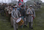  Strelets Models  1/72 Confederates on the March Gettysburg (ACW/American Civil War era) STL72147