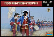  Strelets Models  1/72 French Musketeers 1701-1714 Spanish Succession War STL23372