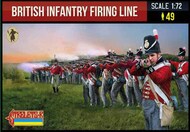 British Infantry Firing Line Napoleonic #STL27872