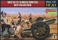 Obice da 75/18 Mod.35 Howitzer & Italian Crew 282 #STR28272