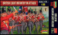  Strelets Models  1/72 British Light Infantry in Attack Napoleonic era STR29572