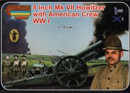 8 Inch Mk.VII Howitzer with American Crew (WWI) Strelets Arms sets #STLA72002