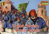  Strelets Models  1/72 Turkish Infantry in Winter Uniform 1877 Russo-Turkish War 1877 (Now discontinued. Coming to an end. Be quick) STLM72066