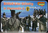  Strelets Models  1/72 Napoleonic British Line Infantry in Overcoats 1 STLM72094