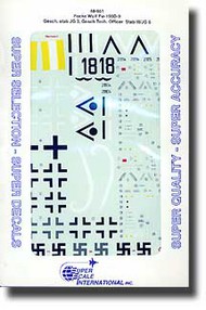  Super Scale Decals  1/48 Collection - Fw.190D-9 SSI480651