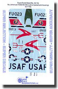  Super Scale Decals  1/48 North American F-86-50-NA SSI480745
