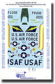  Super Scale Decals  1/48 North American F-86D-50-NA SSI480746