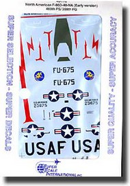  Super Scale Decals  1/48 North American F-86D 40 NA (Early Version) SSI480772