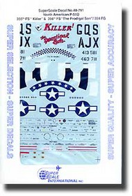  Super Scale Decals  1/48 North American P-51D Mustang SSI480791
