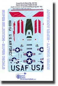  Super Scale Decals  1/48 North American F-86D-35-NA SSI480795