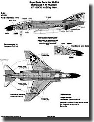  Super Scale Decals  1/48 McDonnell F-4N Phantom SSI480939