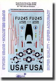  Super Scale Decals  1/48 North American F-86D-35-NA SSI480955