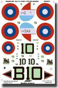  Super Scale Decals  1/32 Nieuport 28C1 2nd Lt. Ralph A. O Neill 147th Aero Sq. Touquin 1918 Who Said Rats SSI320244