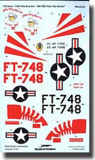  Super Scale Decals  1/32 F-80C Shooting Star SSI320245