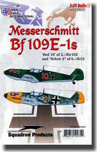  Super Scale Decals  1/32 Messerschmitt Bf.109E-1s SSI320251