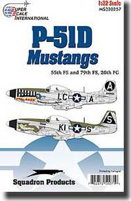  Super Scale Decals  1/32 P-51D Mustangs SSI320257