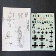  Super Scale Decals  1/48 Collection - Ju.87B-2 Stukas 1./St.G1, Stab II/St.G1, III/St.G77 SSI480443