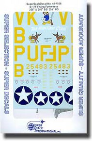  Super Scale Decals  1/48 B-17F Flying Fortress SSI481058