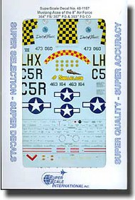  Super Scale Decals  1/48 8TH AF MUSTANG ACES 364TH FS SSI481107