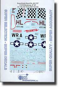  Super Scale Decals  1/48 P-51D Mustangs, 8th AF SSI481137