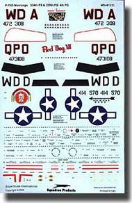  Super Scale Decals  1/48 P-51D Mustang SSI481221