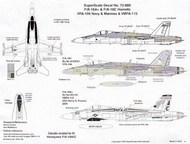 F/A-18A&C  Hornets VFA-106 & VMFA-115 #SSI72888