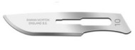  Swann Morton  NoScale No.10 Blade to fit SM9105 No.1 handle in pack of 50 blades. SM9301