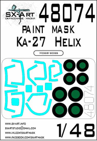  SX-Art  1/48 Kamov Ka-27 Helix Masks SXA48074