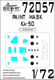  SX-Art  1/72 Kamov Ka-50 Masks SXA72057