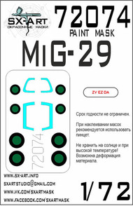 Mikoyan MiG-29SMT Masks* #SXA72074