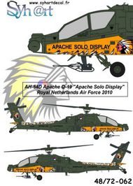 Boeing AH-64D Apache Longbow 'Solo Display Team' KLU 2010 #SY48062
