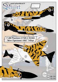 McDonnell F-4M Phantom II FGR.2 XV404 'Tigermeet 1992' #SY48114