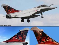  Syhart Decal  1/48 Dassault Rafale C 4-GJ '100 years SPA160 - Diable' SY48130