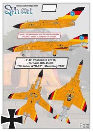 McDonnell F-4F Phantom II 37+16 & Panavia Tornado IDS 45+03 '50 Jahre WTD-61' 2007 - Pre-Order Item #SY48135