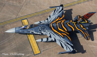  Syhart Decal  1/48 Lockheed-Martin F-16AM Falcon FA-87 'Tigermeet 2011-2012' '31 Tigers' Belgian AF SY48150