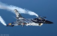  Syhart Decal  1/72 F-16AM Falcon FA-101 'Solo Display 2018 - Dark Falcon ' Belgian Air Force SY72110