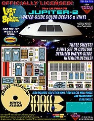  TSDS  1/35 LiS Jupiter 2 Spaceship Decal & Vinyl Set for MOE 18" Model TDS116